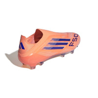 adidas F50 Elite Veterloze Gras Voetbalschoenen (FG) Oranje Blauw Wit