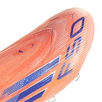 adidas F50 Elite Veterloze Gras Voetbalschoenen (FG) Oranje Blauw Wit
