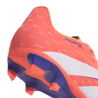 adidas Predator Club Gazon Naturel Gazon Artificiel Chaussures de Foot (MG) Orange Blanc Bleu