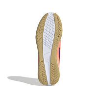 adidas F50 Club Zaalvoetbalschoenen (IN) Kids Oranje Blauw Wit