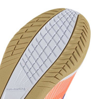 adidas F50 Club Zaalvoetbalschoenen (IN) Kids Oranje Blauw Wit