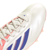 adidas Copa Pure III Pro Gras Voetbalschoenen (FG) Gebroken Wit Blauw Roze