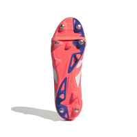 adidas Predator Pro FT IJzeren-Nop Voetbalschoenen (SG) Oranje Wit Blauw
