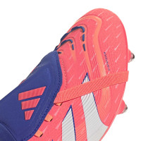 adidas Predator Pro FT IJzeren-Nop Voetbalschoenen (SG) Oranje Wit Blauw