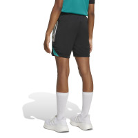 adidas Liverpool Trainingsbroekje Europees 2025-2026 Kids Zwart Wit Groen