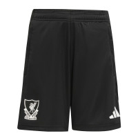 adidas Liverpool Trainingsbroekje Europees 2025-2026 Kids Zwart Wit Groen