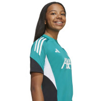 adidas Liverpool Trainingsshirt Europees 2025-2026 Kids Groen Wit Zwart