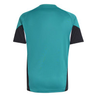 adidas Liverpool Trainingsshirt Europees 2025-2026 Kids Groen Wit Zwart