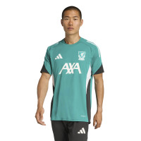 adidas Liverpool Trainingsset Europees 2025-2026 Groen Zwart Wit