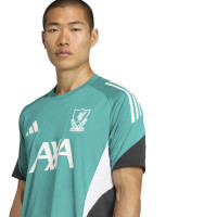 adidas Liverpool Trainingsset Europees 2025-2026 Groen Zwart Wit