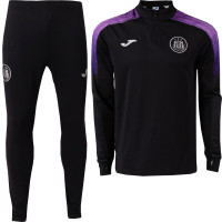 Joma RSC Anderlecht Survêtement 1/4-Zip 2025-2026 Noir Mauve