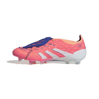 adidas Predator Elite FT Gras Voetbalschoenen (FG) Oranje Wit Blauw