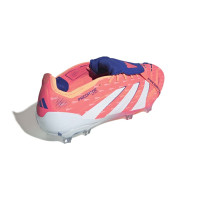 adidas Predator Elite FT Gras Voetbalschoenen (FG) Oranje Wit Blauw
