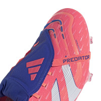 adidas Predator Elite FT Gras Voetbalschoenen (FG) Oranje Wit Blauw