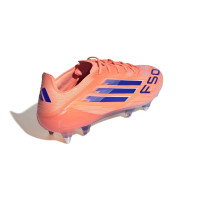 adidas F50 Elite Crampons Vissés Chaussures de Foot (SG) Orange Bleu Blanc