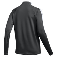 Survêtement Nike Dri-FIT Strike 26 à fermeture éclair 1/4 pour femme, noir et blanc