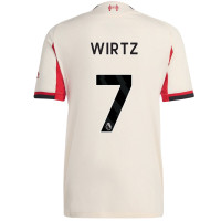 adidas Liverpool Wirtz 7 Uitshirt Authentic 2025-2026