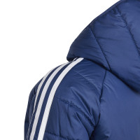 adidas Tiro 24 Winterjas Kids Donkerblauw Wit