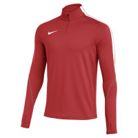 Survêtement Nike Dri-FIT Strike 26 à 1/4 fermeture éclair rouge et noir