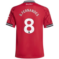 adidas Manchester United B.Fernandes 8 Thuisshirt 2025-2026 Kids