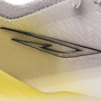 Sokito Scudetta Gras Voetbalschoenen (FG) Wit Felgeel Zwart