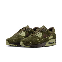 Nike Air Max 90 PRM Sneakers Olijfgroen Donkerbruin