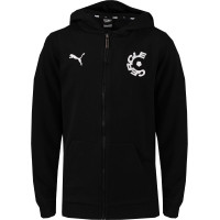 Combinaison De Jogging Décontractée PUMA Cercle Brugge à Capuche Pour Enfants 2025-2026, Noir