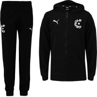 Combinaison De Jogging Décontractée PUMA Cercle Brugge à Capuche Pour Enfants 2025-2026, Noir