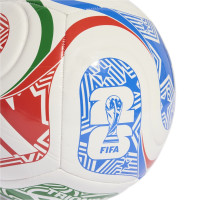 adidas CDM 2026 Trionda Club Ballon de Foot Taille 5 Blanc Rouge Bleu Vert