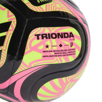 adidas WK 2026 Trionda Club Voetbal Maat 5 Zwart Geel Roze