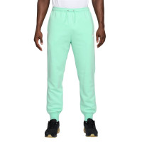 Pantalon de survêtement en polaire Nike Sportswear Club vert menthe blanc