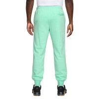 Pantalon de survêtement en polaire Nike Sportswear Club vert menthe blanc