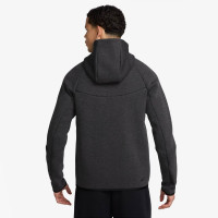 Gilet de sport Nike Tech Fleece gris foncé noir