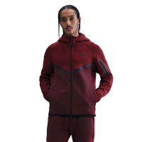 Nike Tech Fleece Sportswear Trainingspak Donkerood Zwart