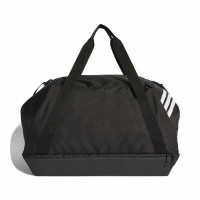 Sac de football adidas Tiro avec compartiment à chaussures, taille moyenne, noir et blanc
