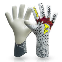 Gladiator Sports DJ Special Keepershandschoenen Wit Zwart Geel