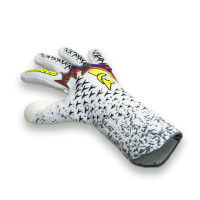 Gladiator Sports DJ Special Keepershandschoenen Wit Zwart Geel