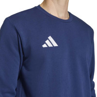 adidas Entrada 26 Crew Sweater Joggingpak Donkerblauw Wit