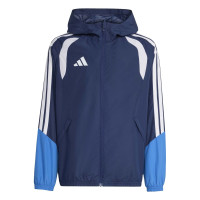 adidas Tiro 26 Competition Allweather Jack Kids Donkerblauw Blauw