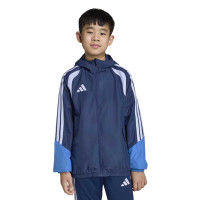 adidas Tiro 26 Competition Allweather Jack Kids Donkerblauw Blauw