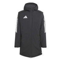 Veste d'hiver longue adidas Tiro 26 noire et blanche