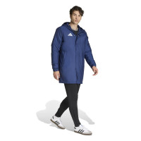 Veste adidas Entrada 26 Stadium bleu foncé blanc