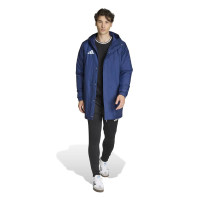 Veste adidas Entrada 26 Stadium bleu foncé blanc