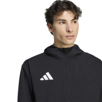 adidas Entrada 26 Allweather Trainingsjack Zwart Wit