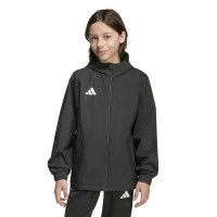 adidas Entrada 26 Allweather Trainingsjack Kids Zwart Wit