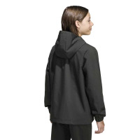 adidas Entrada 26 Allweather Trainingsjack Kids Zwart Wit