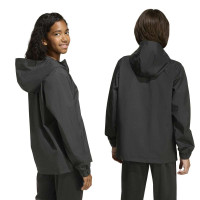 adidas Entrada 26 Allweather Trainingsjack Kids Zwart Wit