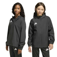 adidas Entrada 26 Allweather Trainingsjack Kids Zwart Wit