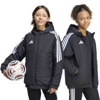 adidas Tiro 26 Winterjas Kids Zwart Wit