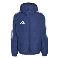 Veste d'hiver adidas Tiro 26 bleu foncé blanc